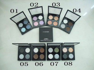 MAC Cosmetics Pro 4 Colors Eyeshadow Fard a PAUPIERES 10G 0.33Oz